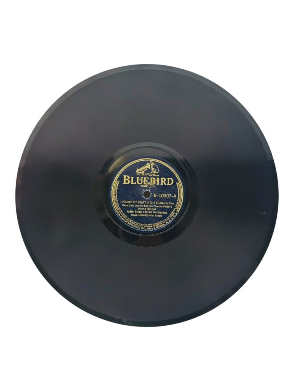 Artie Shaw – I Poured My Heart Into A Song / When Winter Comes 10337